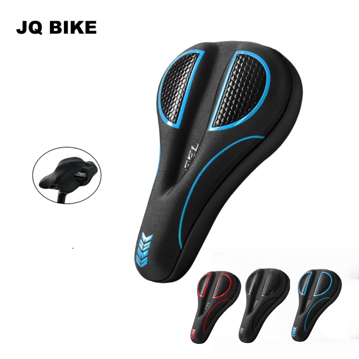 Car Seat Cover - Almofada confortável para assento de bicicleta