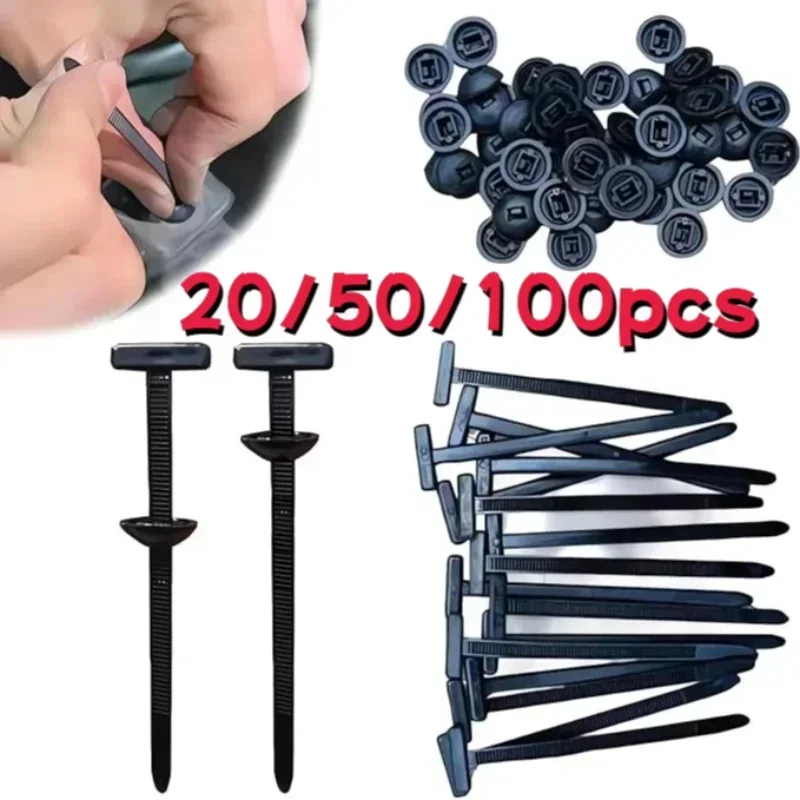 5-200 Peças Abraçadeiras de Ny - Car Cable Organizer avaliação e preço