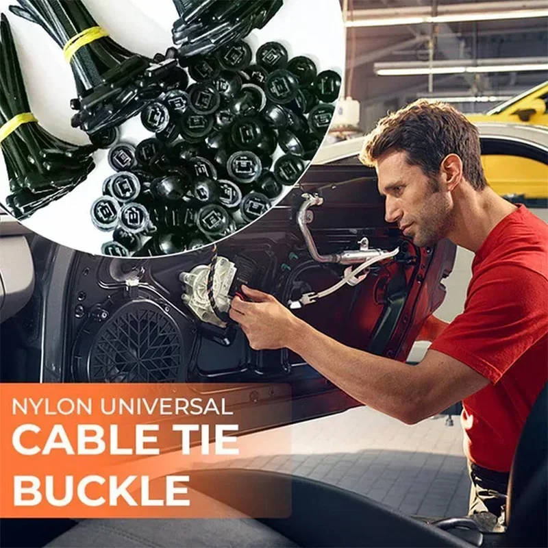 5-200 Peças Abraçadeiras de Ny - Car Cable Organizer avaliação e preço