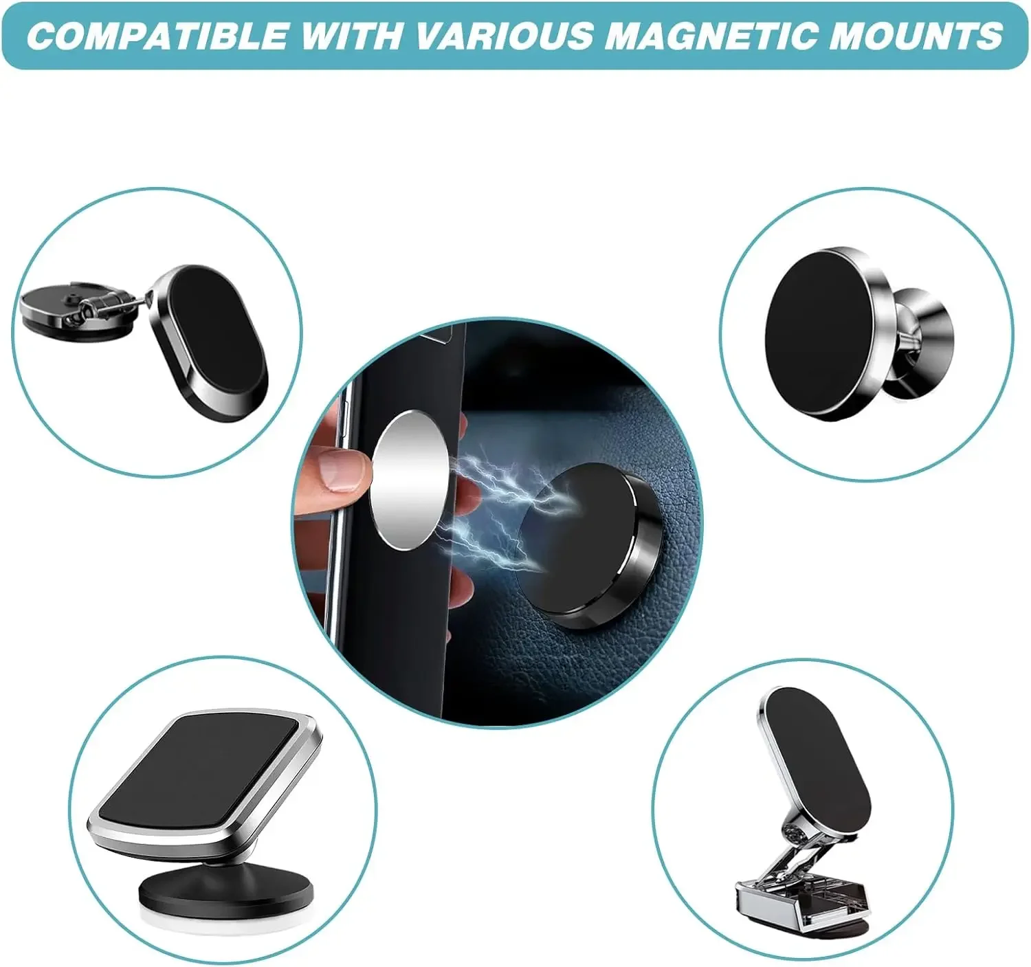 1/50 unidades de adesivos de c - Car Phone Holder avaliação e preço