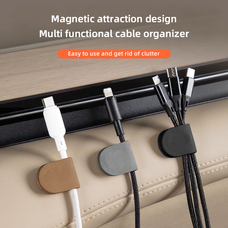 1/2/4PCS Organizador de Cabos  - Car Cable Organizer avaliação e preço